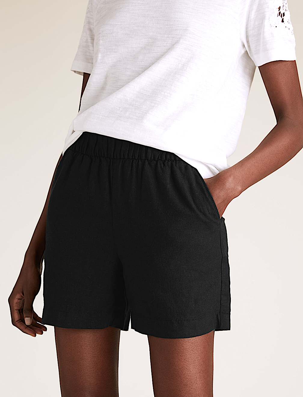 Linen Rich Shorts