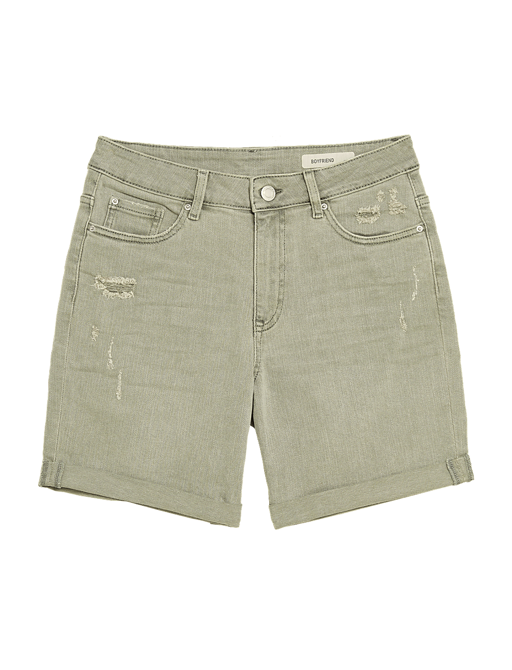 Denim Boyfriend Shorts