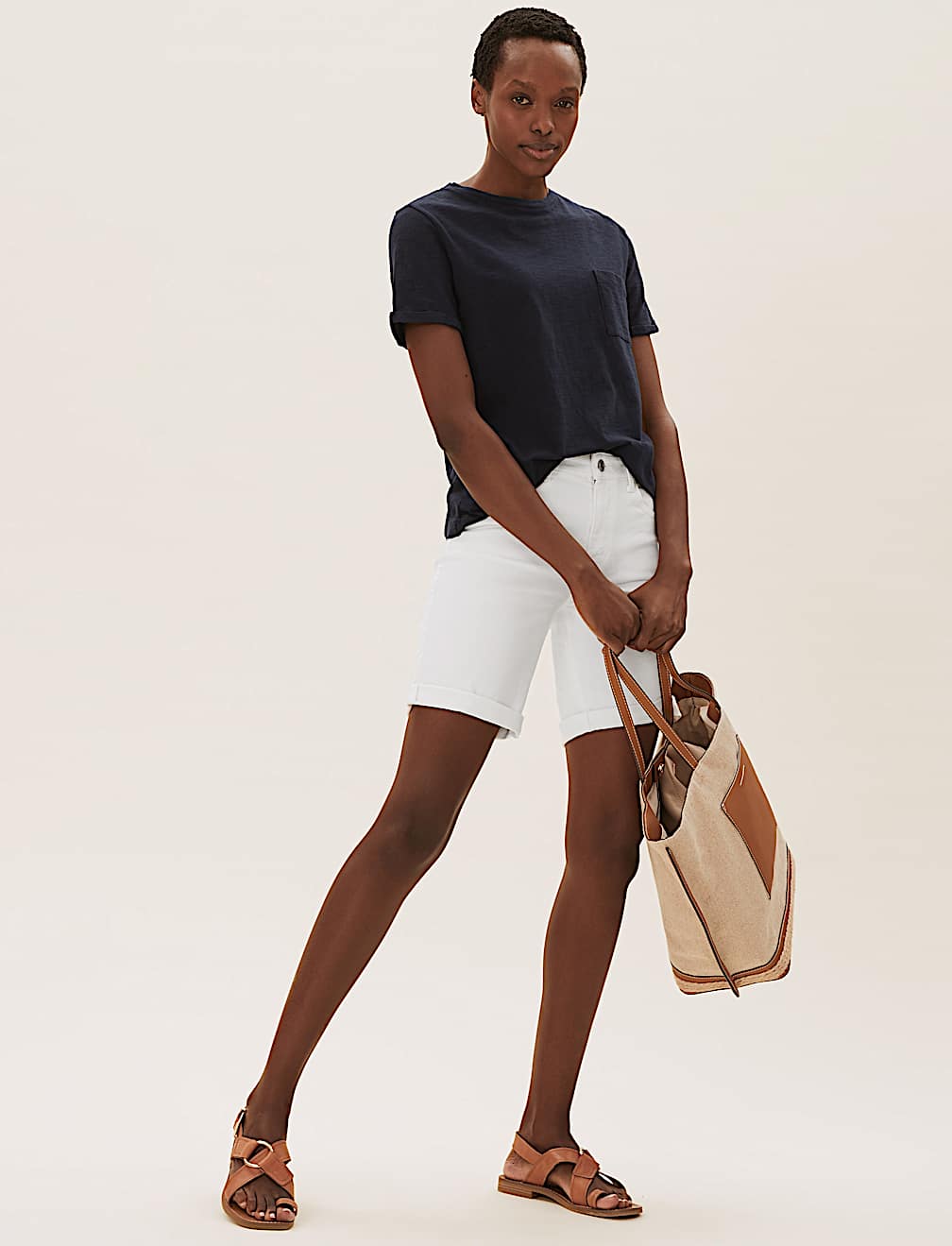 Denim Boyfriend Shorts