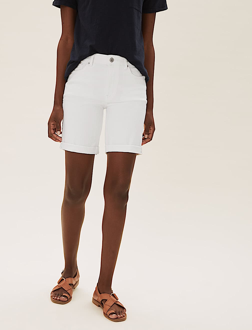 Denim Boyfriend Shorts