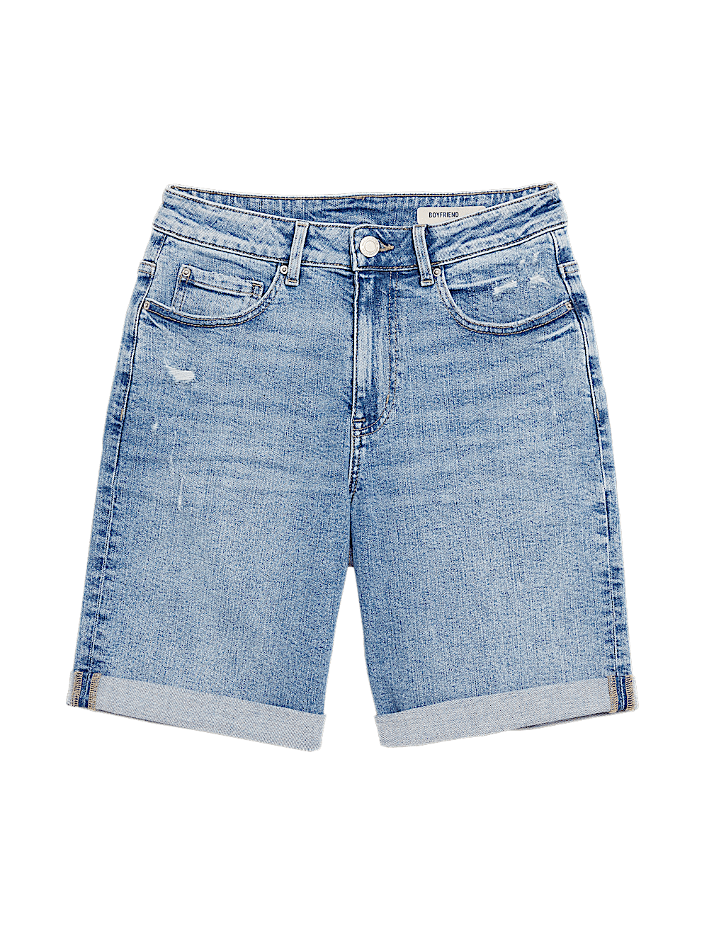Denim Boyfriend Shorts