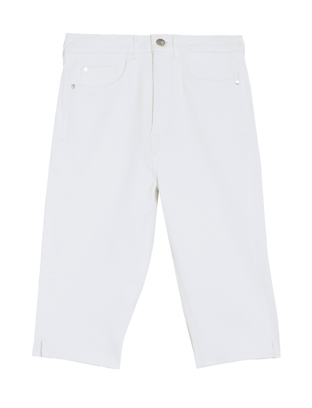 Magic Shaping Denim Knee Length Shorts