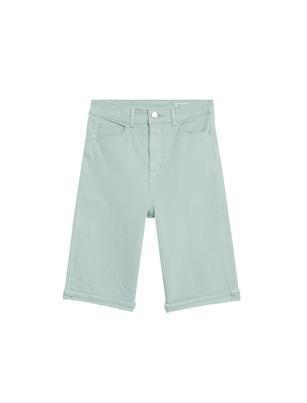Magic Shaping Denim High Waisted Shorts