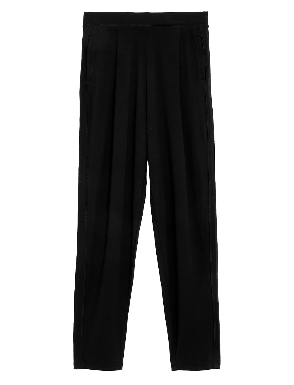 Jersey Tapered Ankle Grazer Trousers