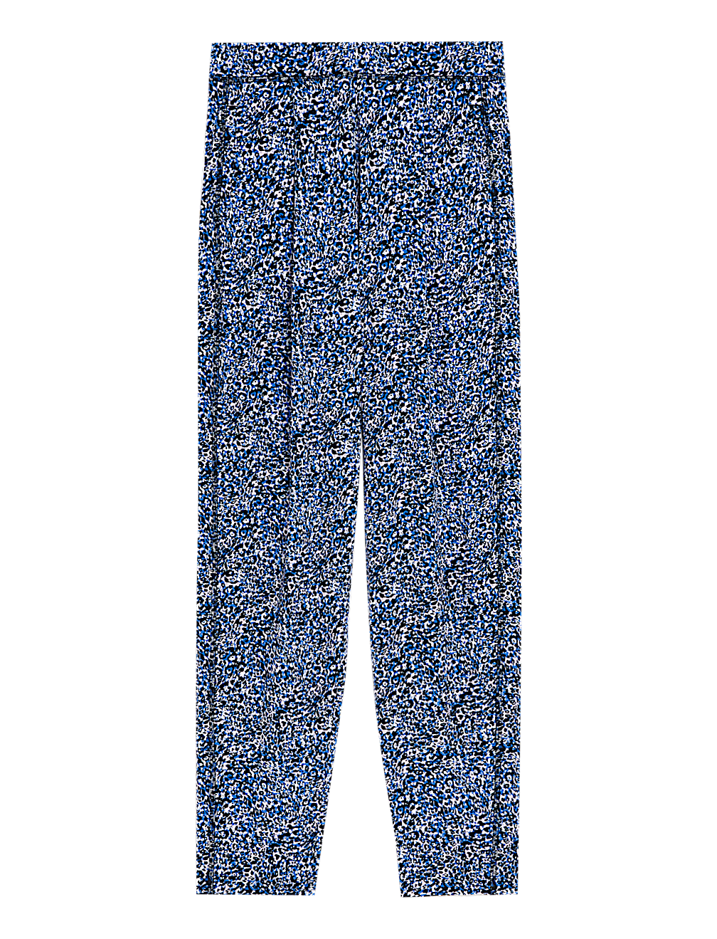 Jersey Printed Tapered Trousers