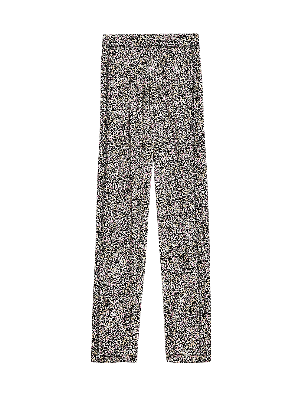 Jersey Printed Tapered Trousers