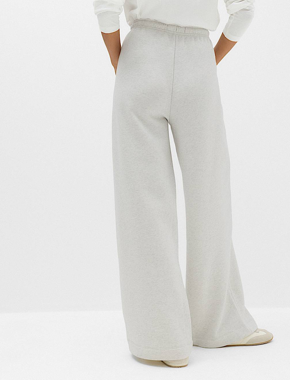 Cotton Rich Wide Leg Joggers