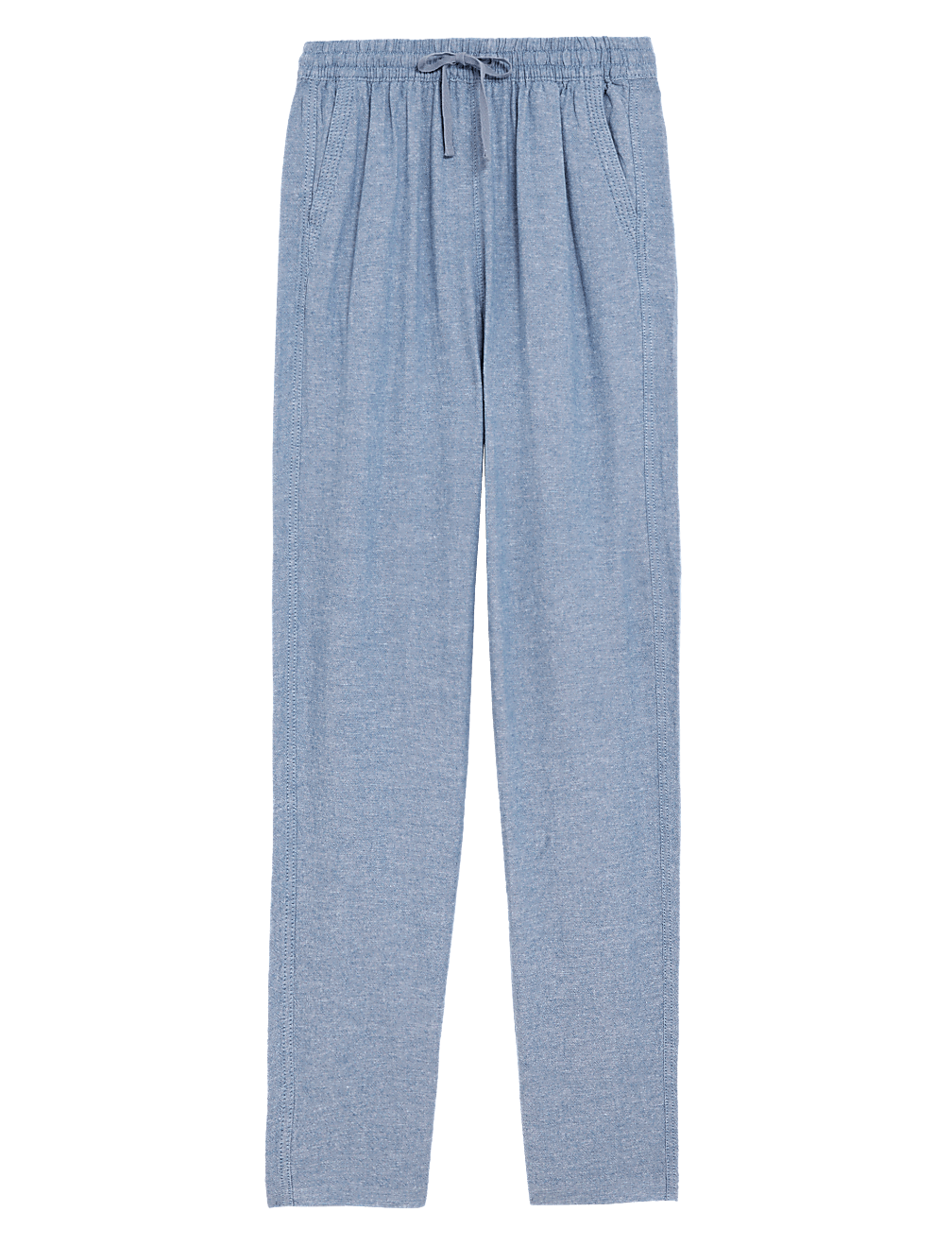 Linen Rich Tapered Trousers