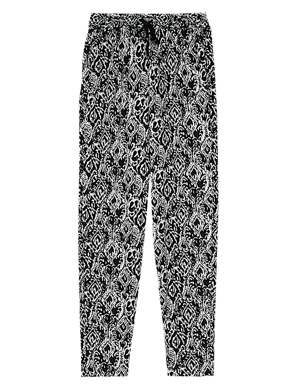 Linen Rich Tapered Trousers
