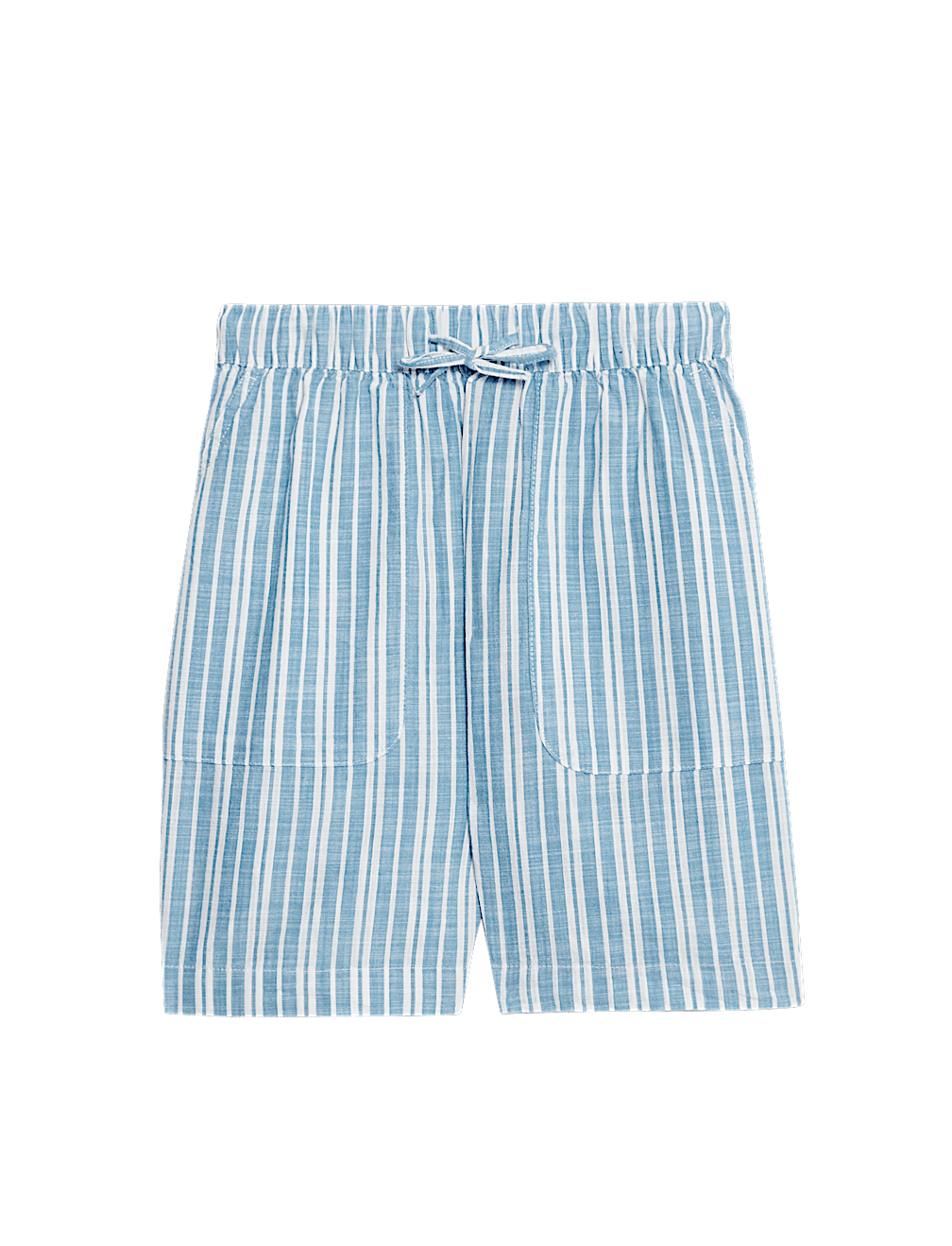 Pure Cotton Printed High Waisted Shorts