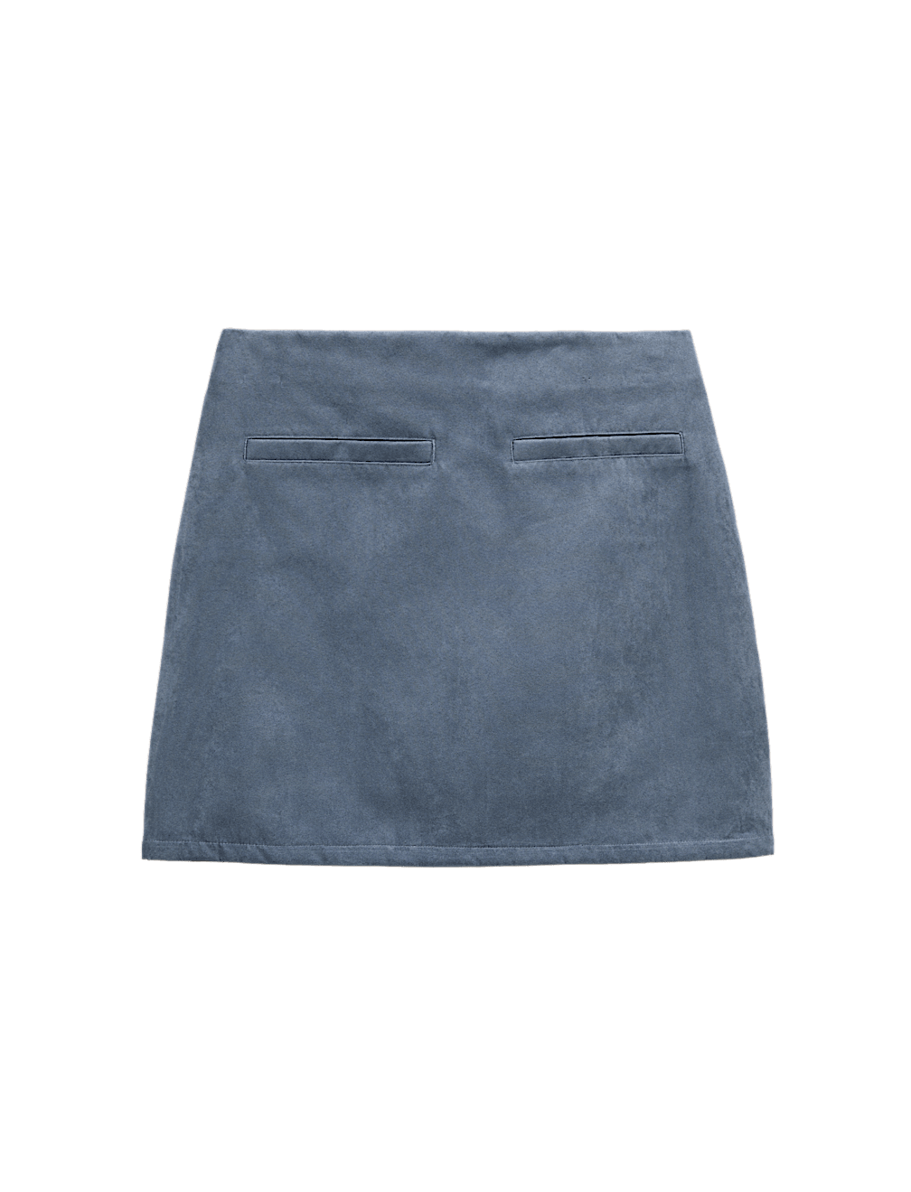 Suedette Mini A-Line Skirt