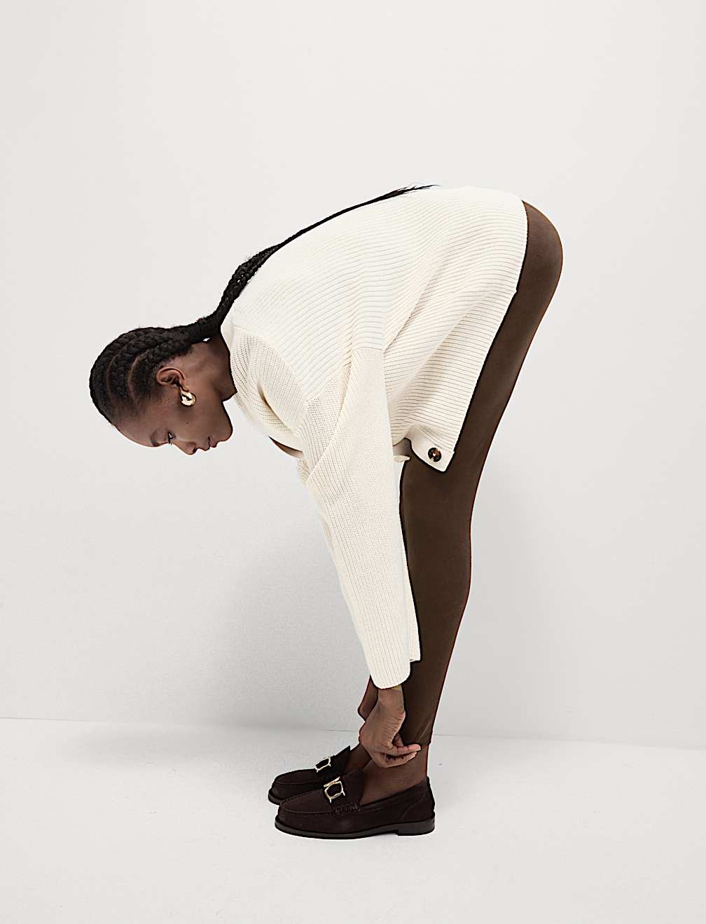 Suedette High Waisted Leggings