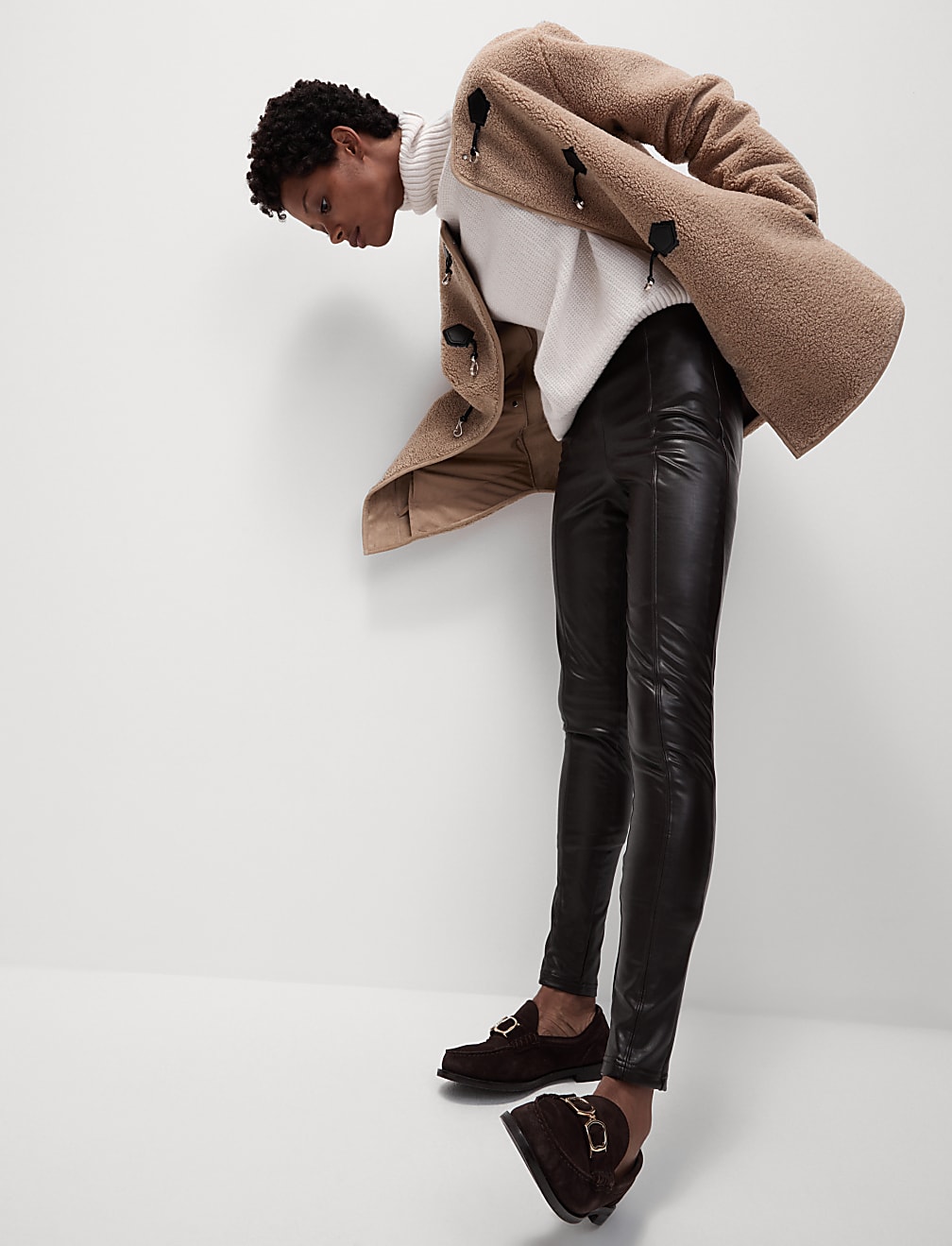 Leather Look Leggings