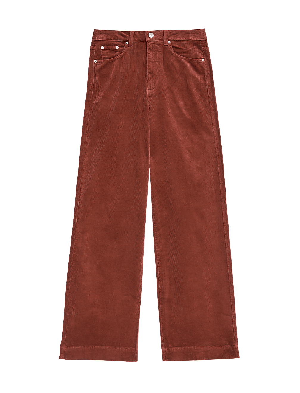 Cord Wide Leg Trousers