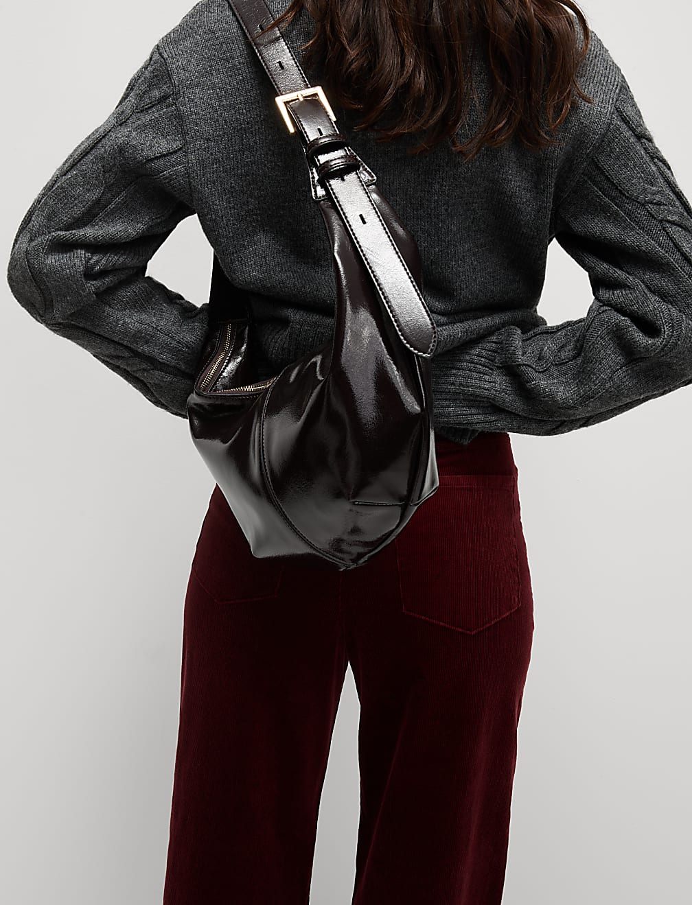 Cord Wide Leg Trousers