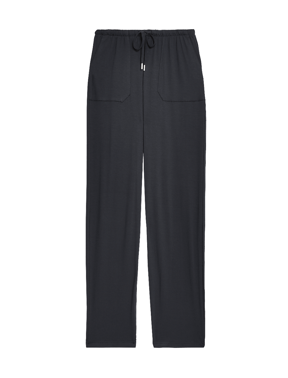 Jersey Drawstring Tapered Trousers
