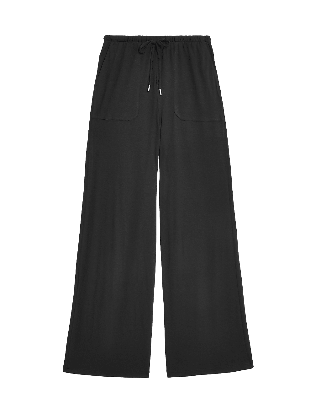 Jersey Wide Leg Trousers