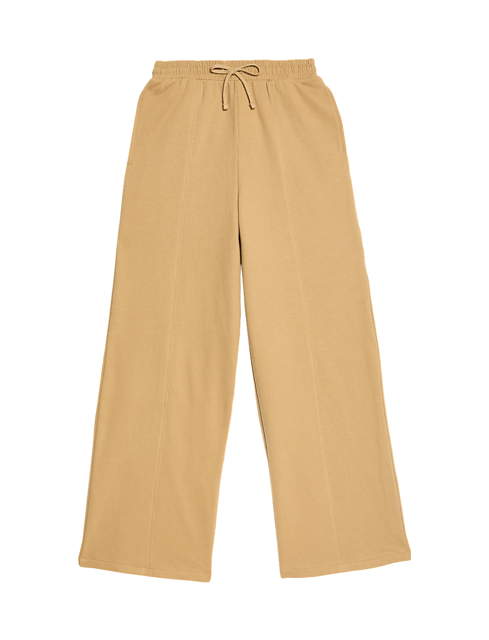 Pure Cotton Wide Leg Joggers