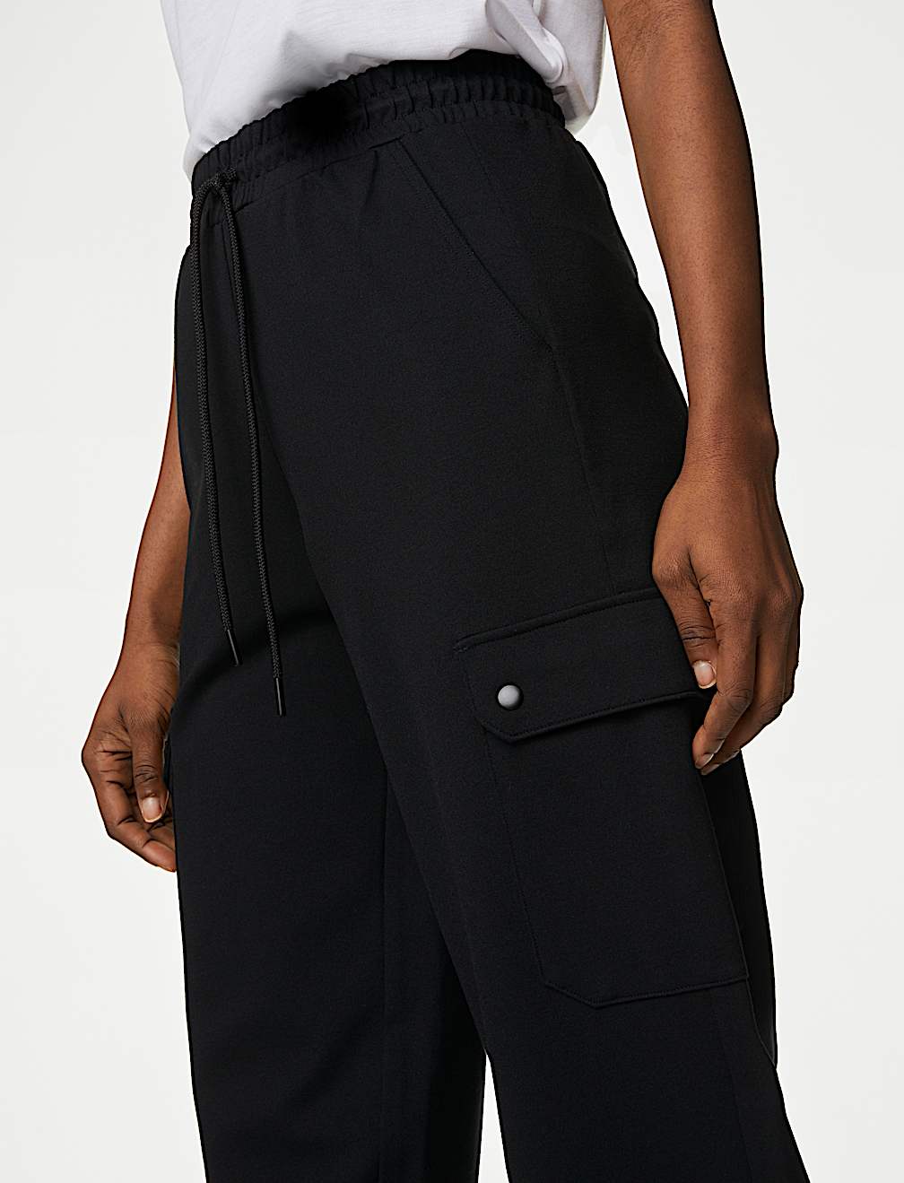 Ponte Utility Tapered Ankle Grazer Joggers