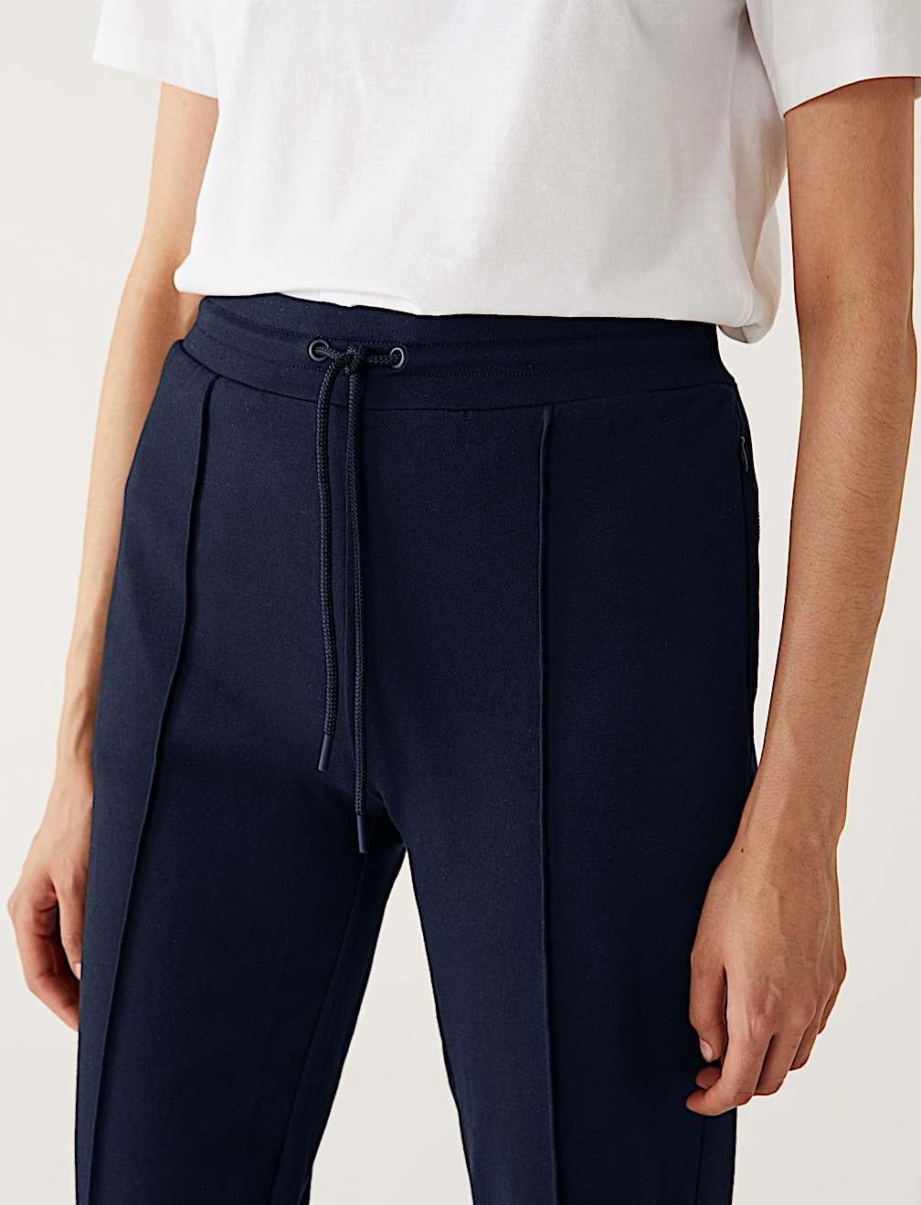 Jersey Straight Leg Joggers