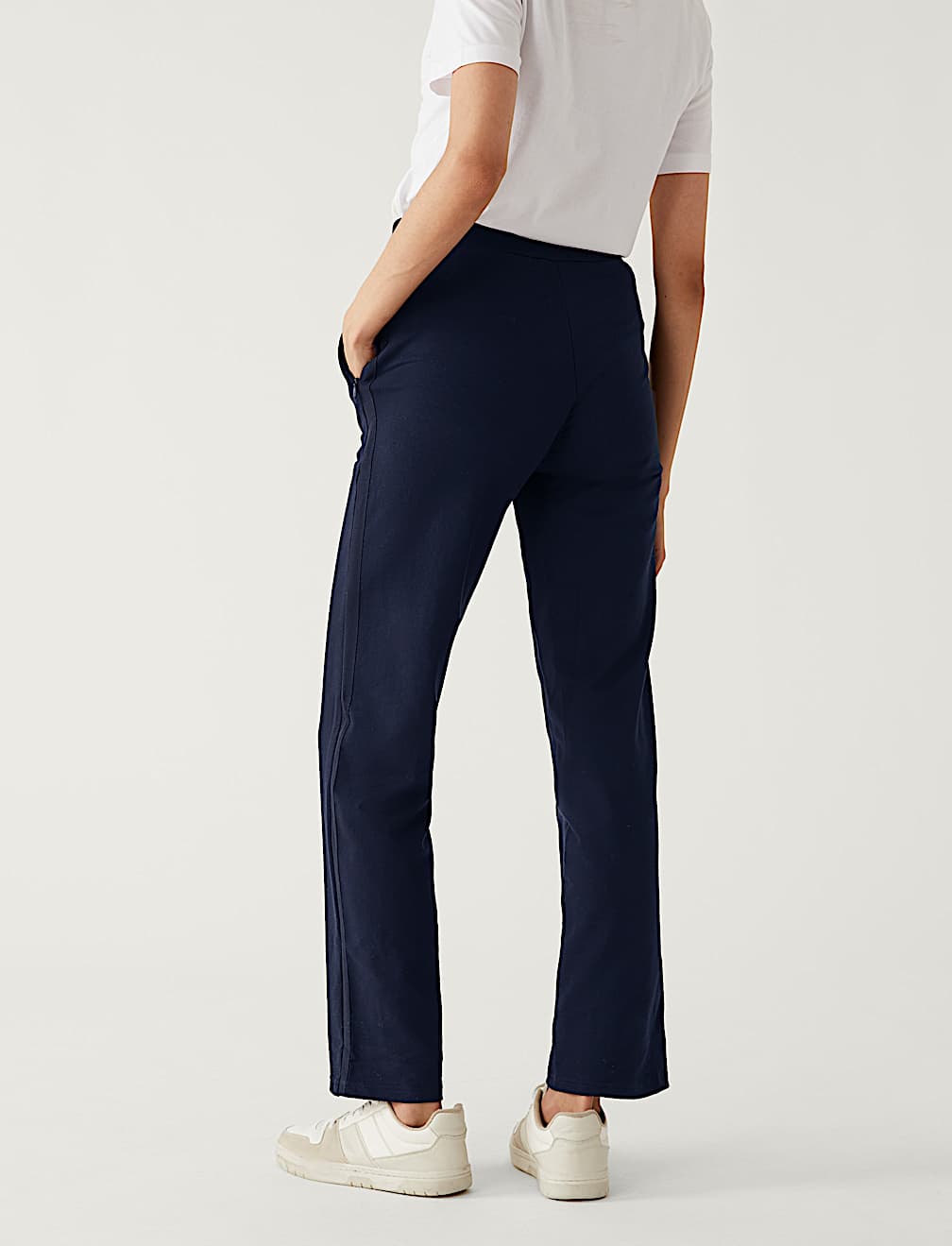 Jersey Straight Leg Joggers