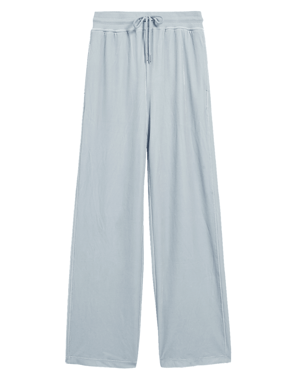 Velour Wide Leg Jogger