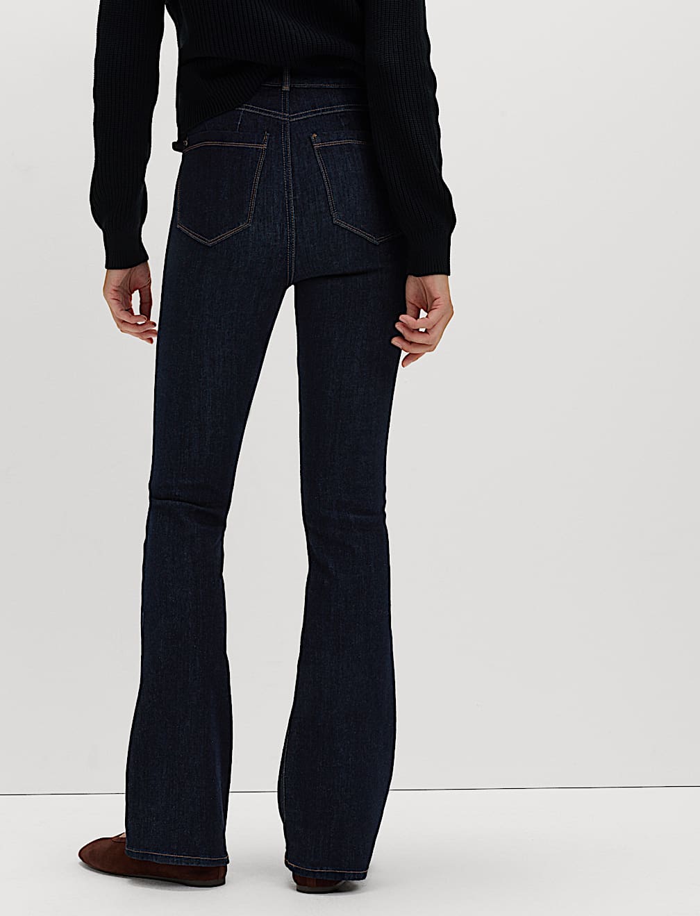 Magic Shaping High Waisted Slim Flare Jeans