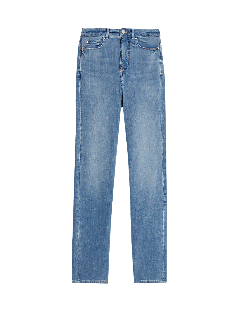 Magic Shaping High Waisted Straight Leg Jeans