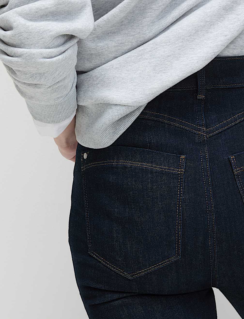 Magic Shaping High Waisted Straight Leg Jeans