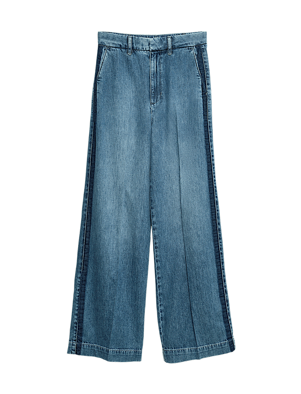 Premium High Rise Denim Trousers