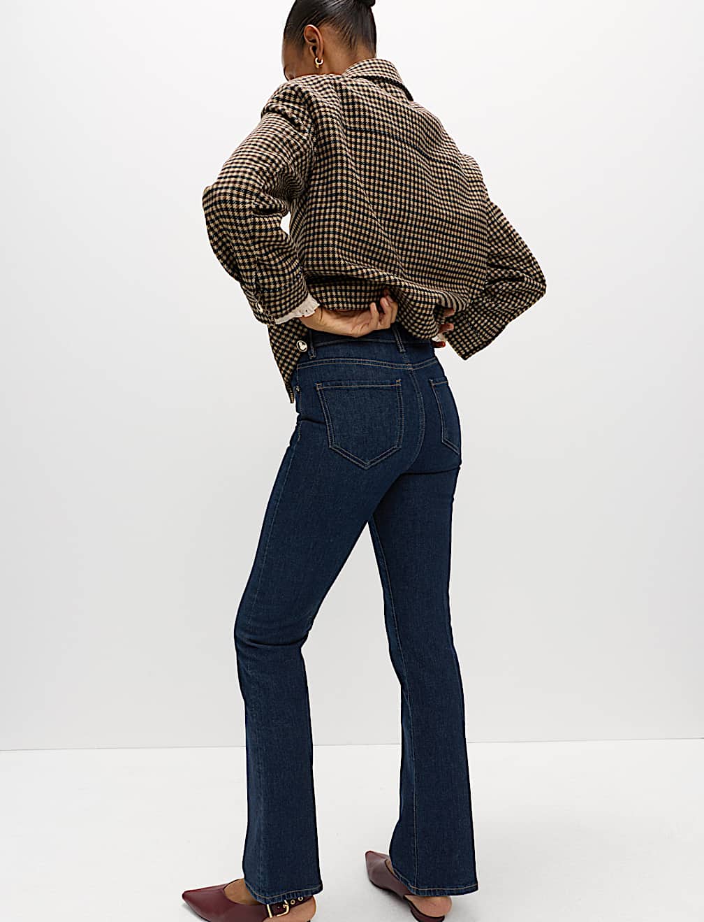 Premium Mid-Rise Bootflare Jeans