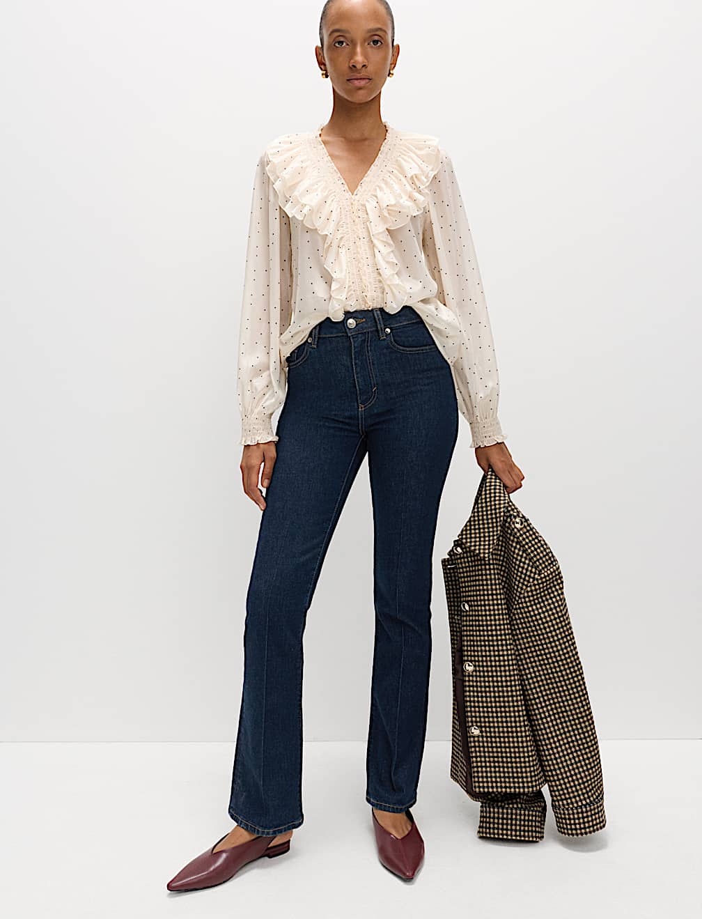 Premium Mid-Rise Bootflare Jeans