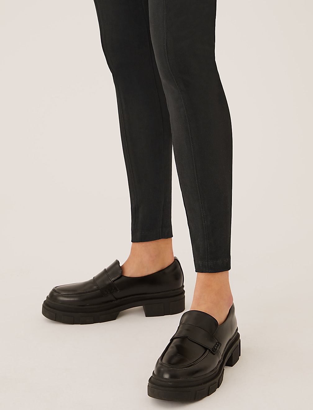 Suedette High Waisted Leggings