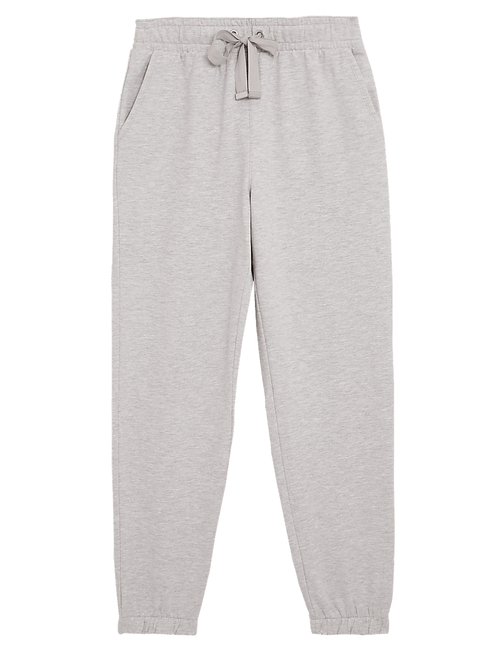 Cotton Tapered Ankle Grazer Joggers
