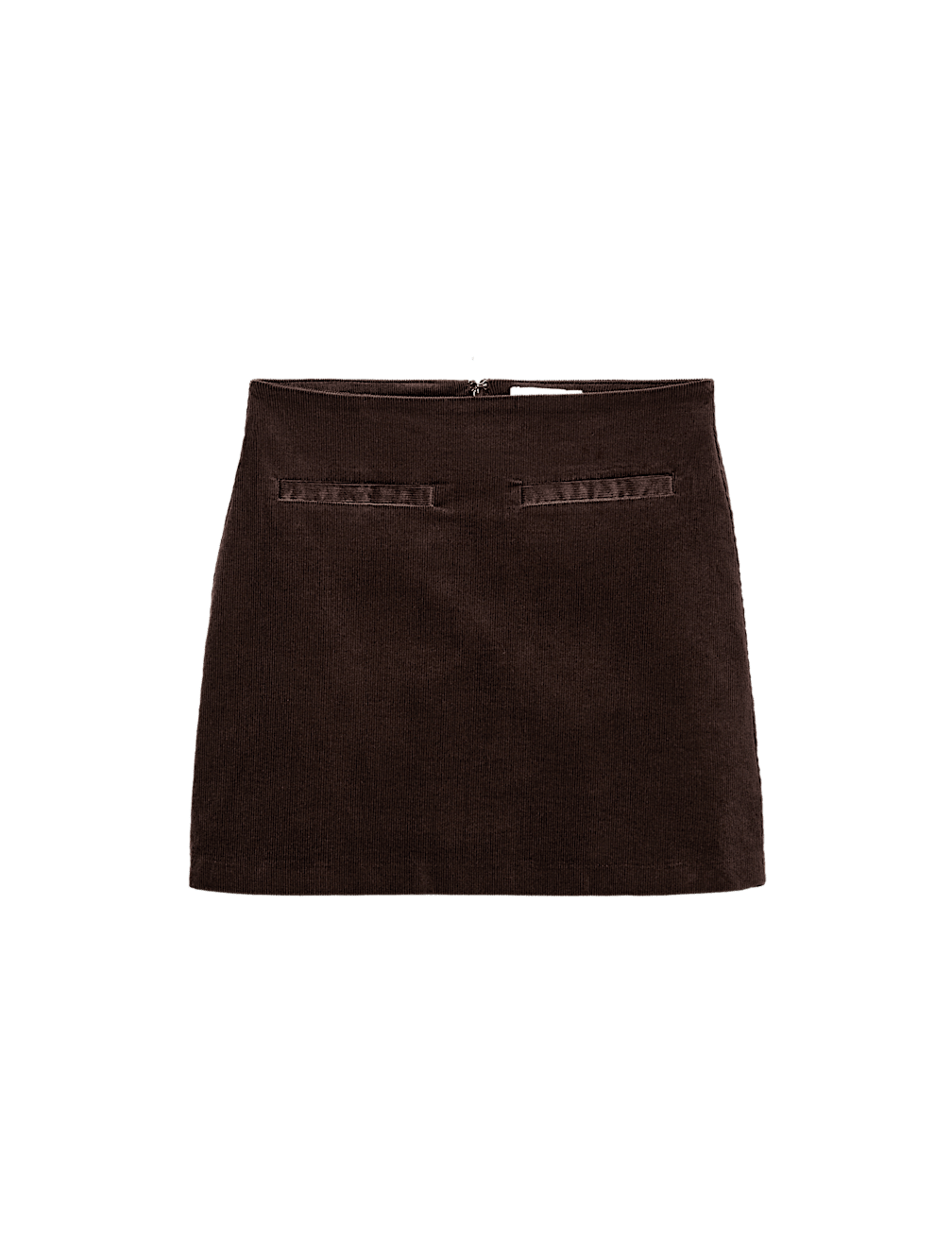 Textured Corduroy Mini Skirt