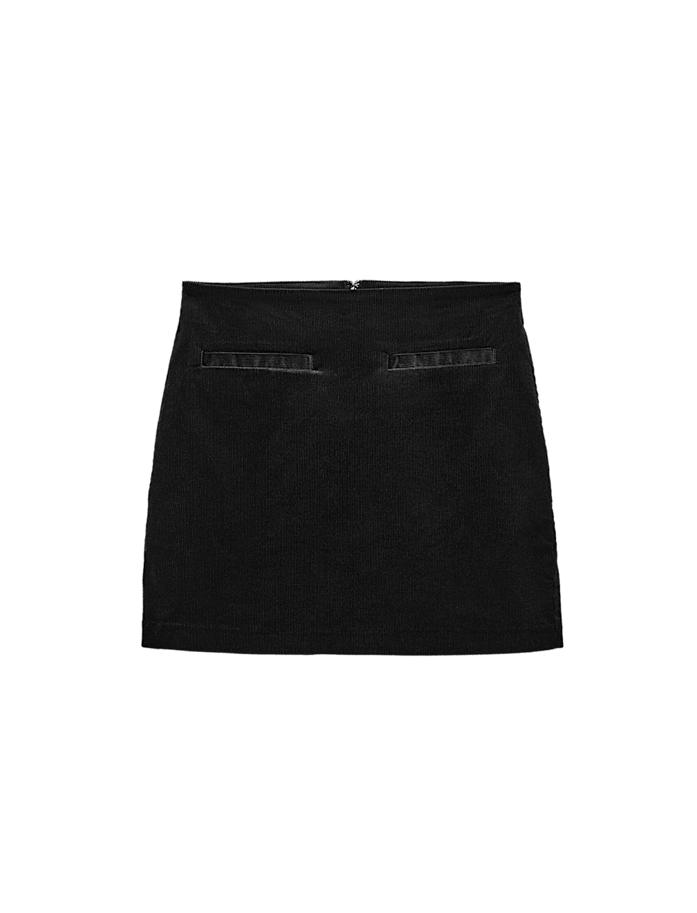 Textured Corduroy Mini Skirt