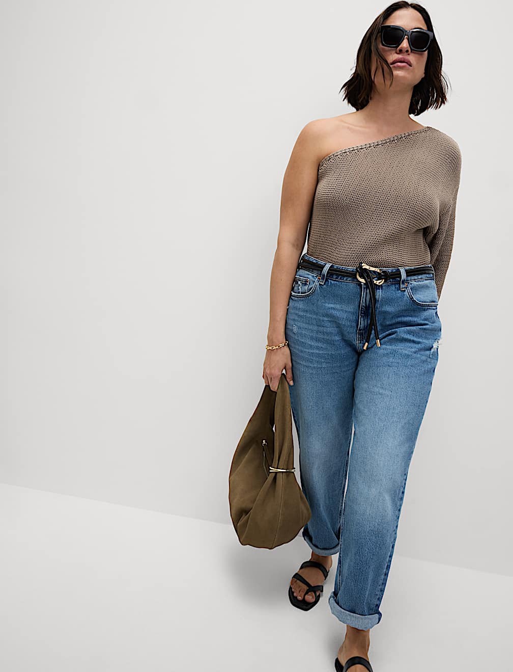 Boyfriend Ankle Grazer Jeans