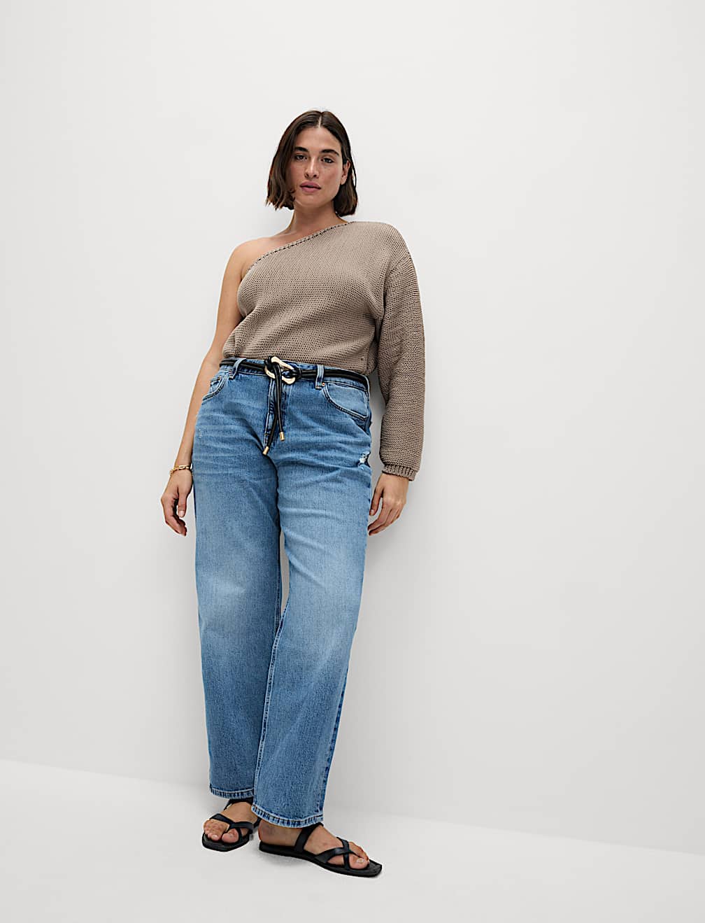 Boyfriend Ankle Grazer Jeans