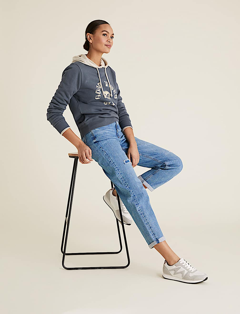 Boyfriend Ankle Grazer Jeans