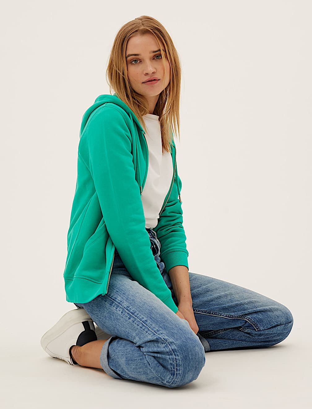 Boyfriend Jeans With Recycled Cotton