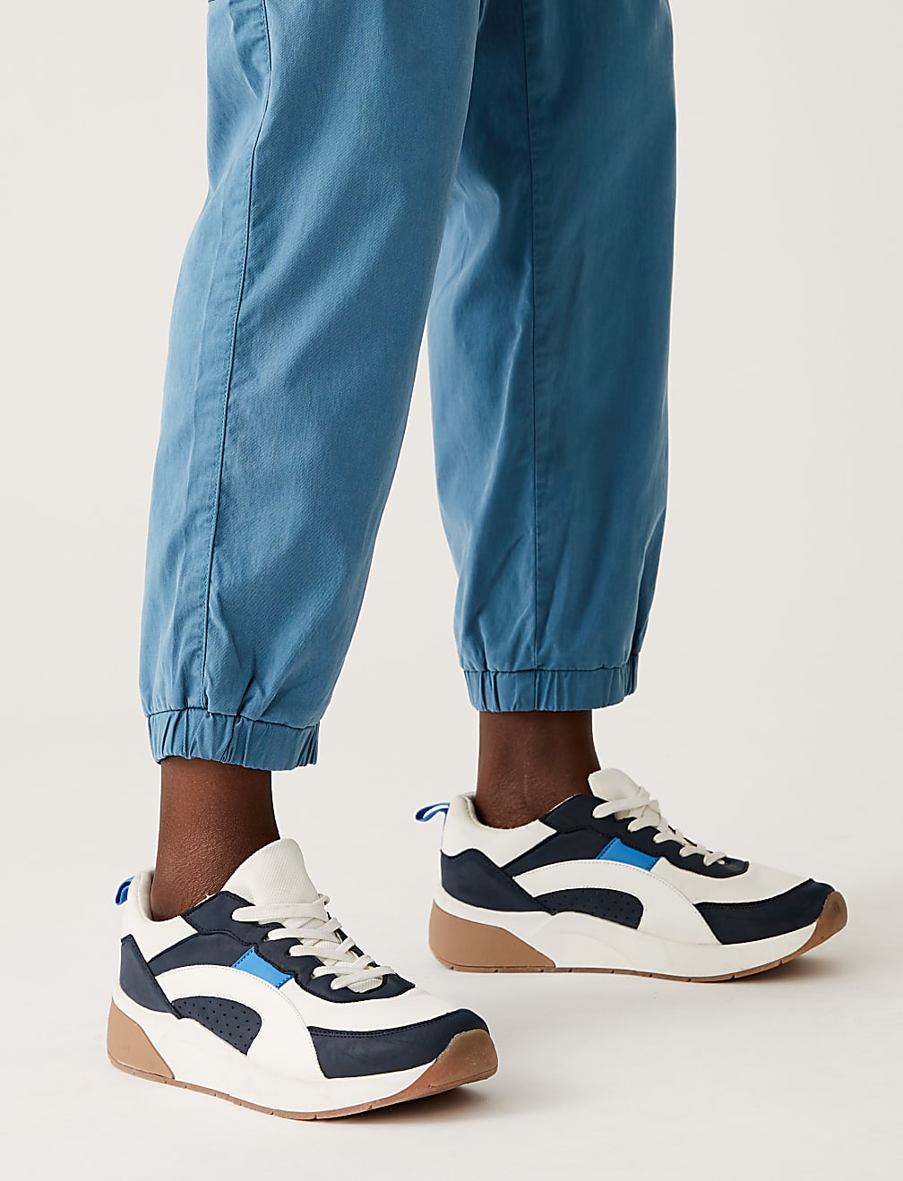 Lyocell Rich Cargo Tea Dyed Trousers
