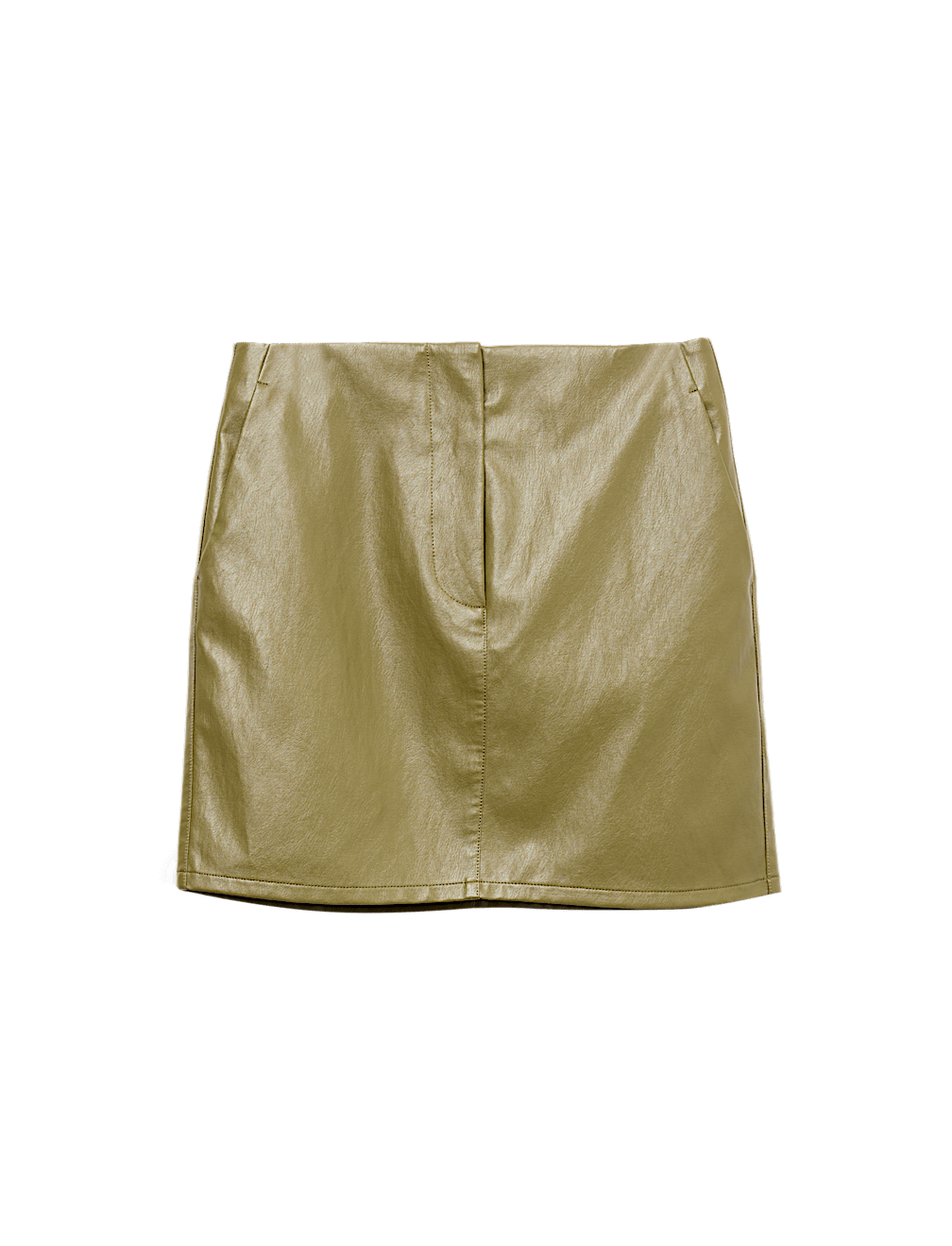 Faux Leather Mini Skirt
