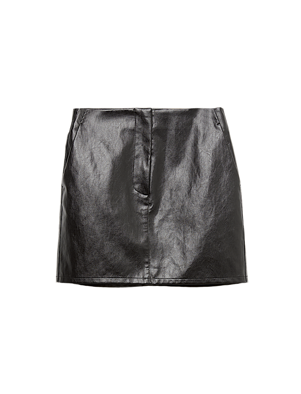 Faux Leather Mini Skirt