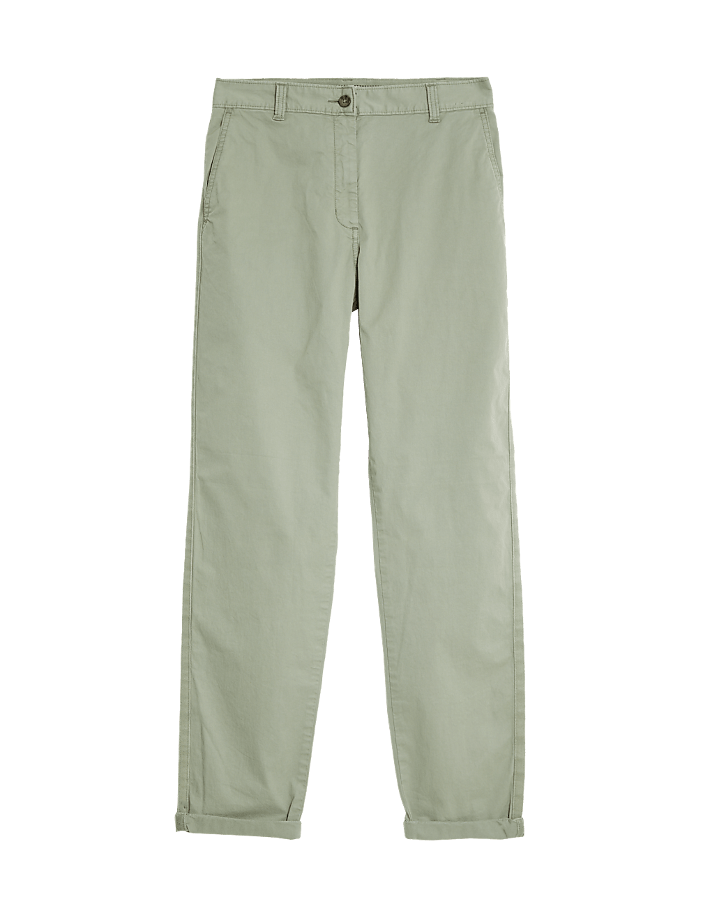 Cotton Rich Tea Dyed Slim Fit Chinos