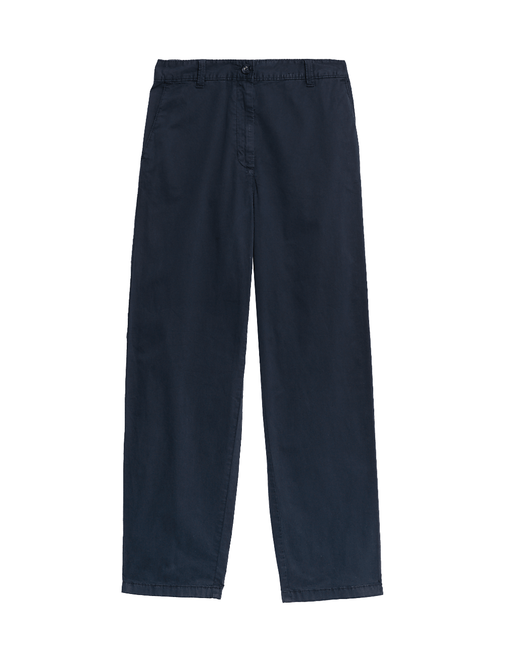 Cotton Rich Straight Leg Ankle Grazer Chinos