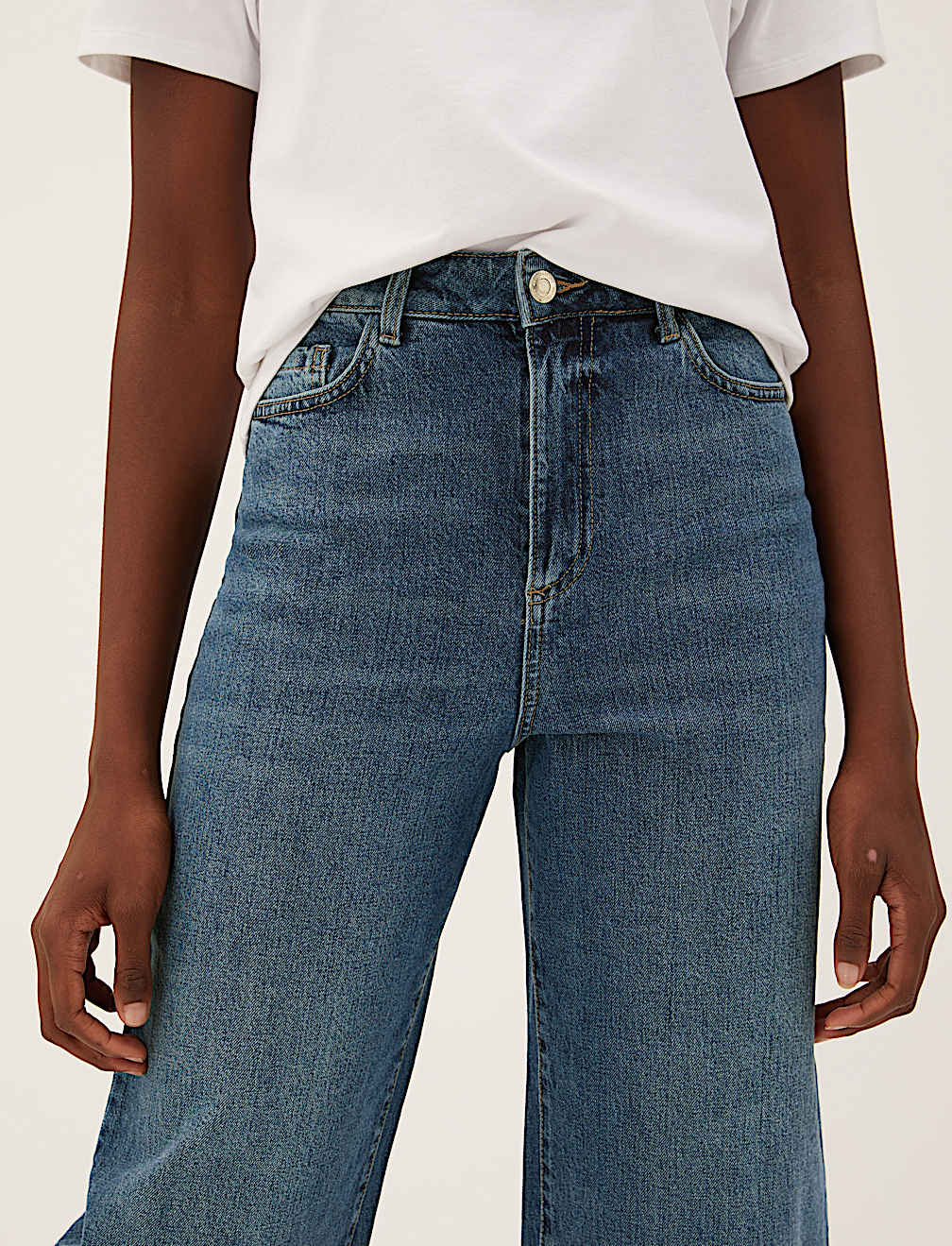 High Waisted Balloon Jeans