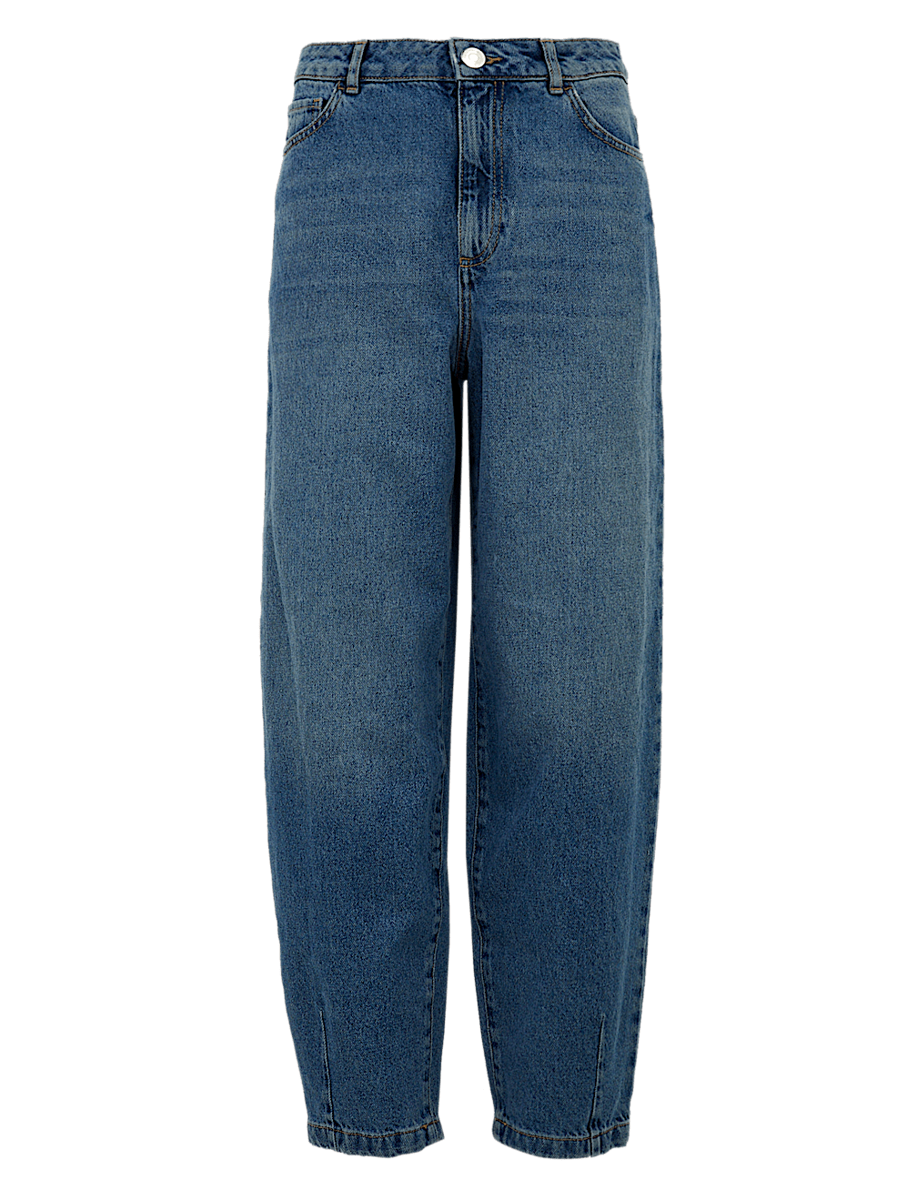 High Waisted Balloon Jeans