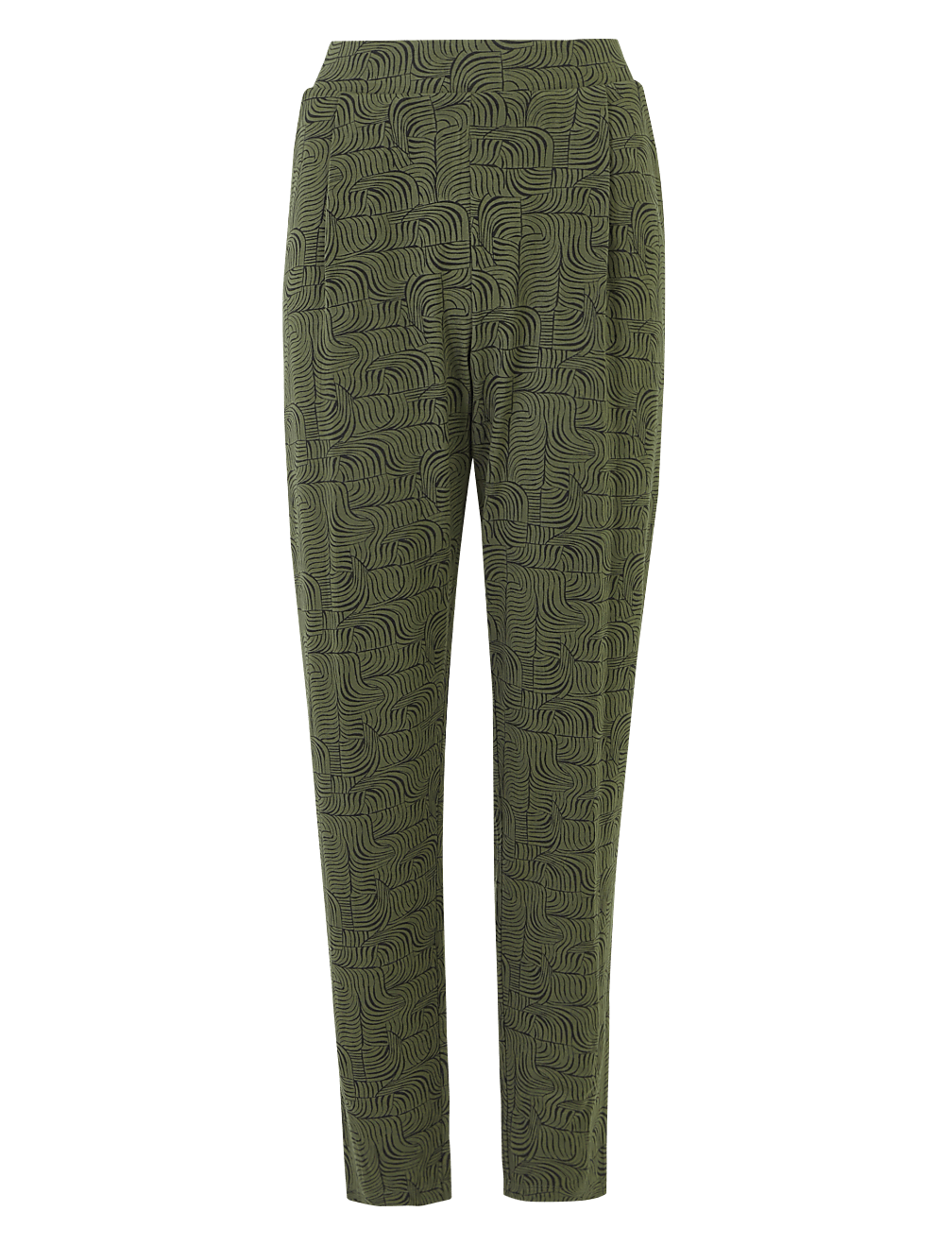 Jersey Tapered Ankle Grazer Trousers