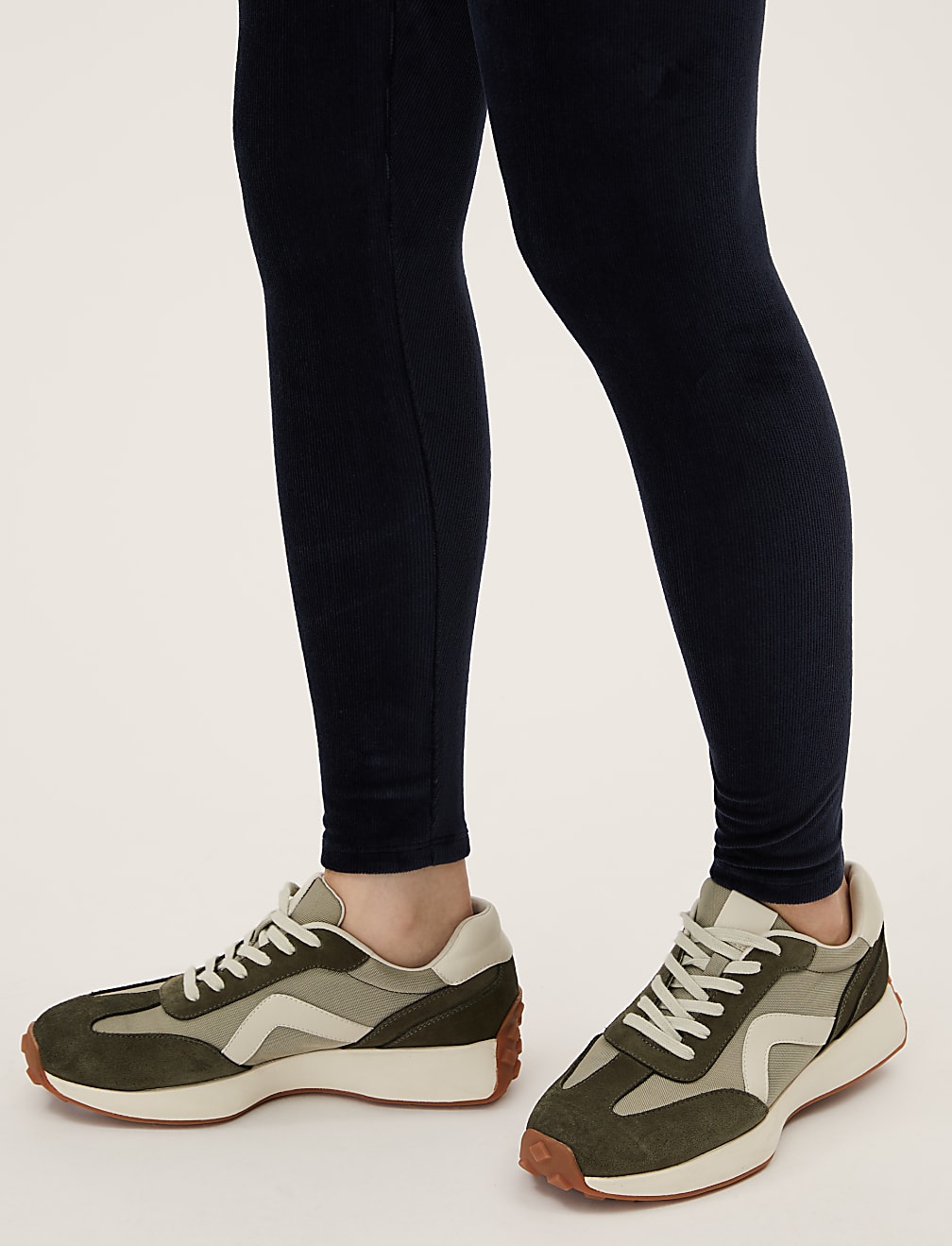 Cord High Waisted Legging