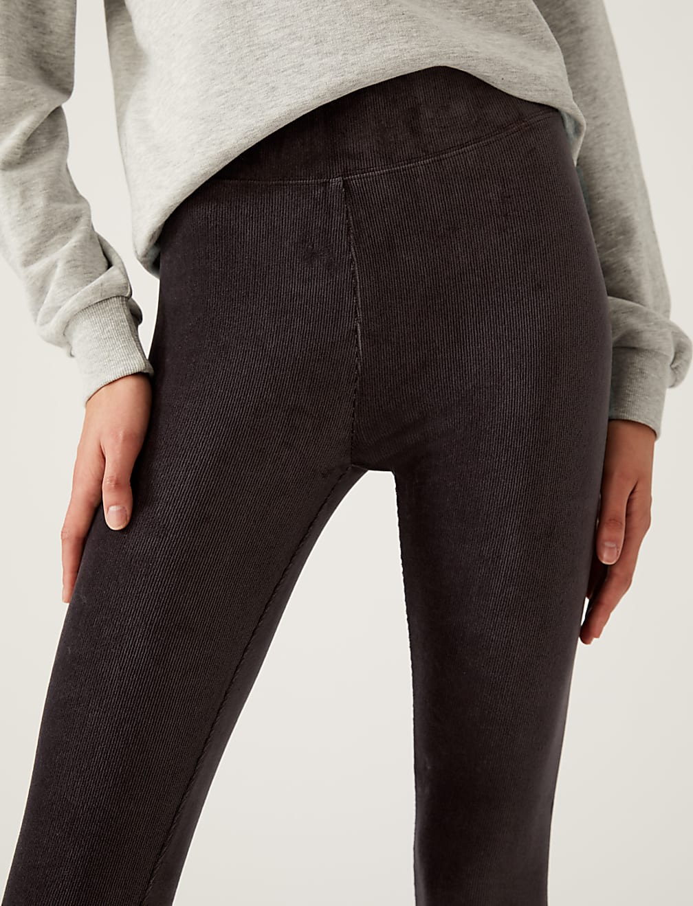 Cord High Waisted Legging